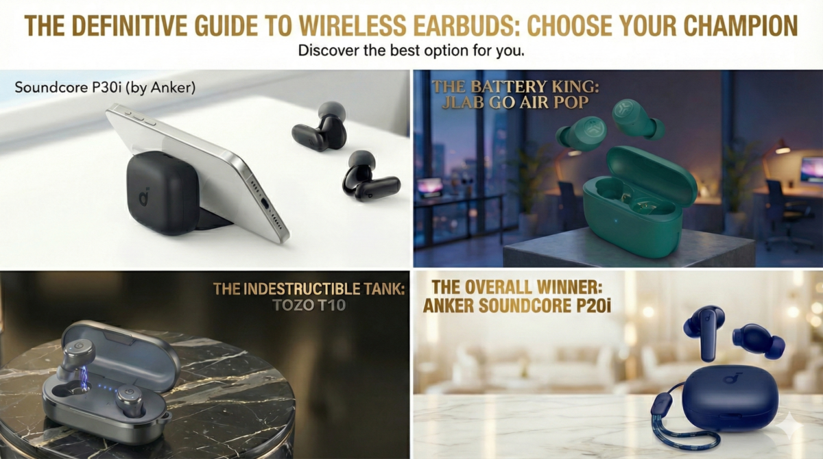 Best budget wireless earbuds comparison